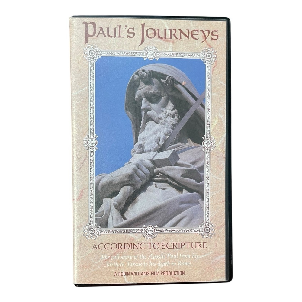 Paul's Journeys According To Scripture Full Story Of Apostle Paul VHS